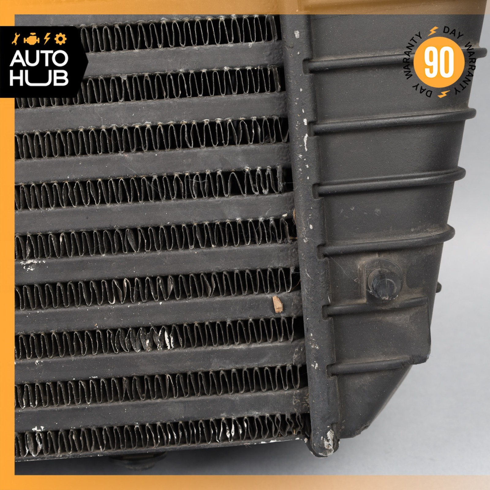 Bentley Continental GT 6.0L Right Turbo Intercooler Oil Cooler 3W0145804C OEM