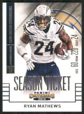 2014 Panini Contenders #27 Ryan Mathews San Diego Chargers 52098