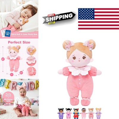 Adorable Stuffed Doll 10 Inches Safe Non Toxic Fabric Ideal Gift for Girls