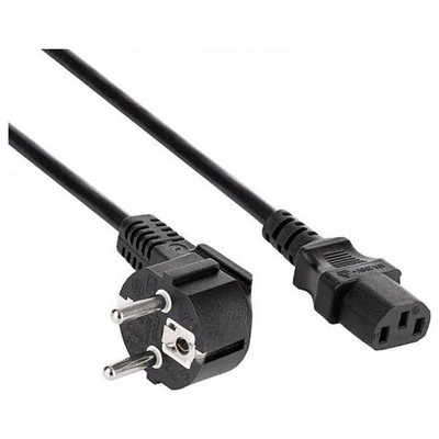 Akyga AK-PC-01S Power Cable [1x Schuko Plug - 1x IEC C13 Socket] 1.5m