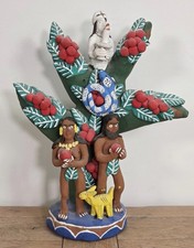 Josefina Aguilar Oaxaca México Árbol de la Vida Hombre y Mujer Adán y Eva, Serpiente