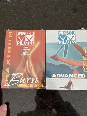 Lot of 2 DVDs - Windsor Pilates - Advanced, Super Sculpting *SEALED*