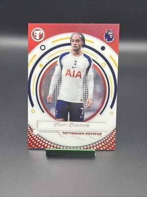 Xavi Simons 2025-26 Topps Pristine RED /5!!! Tottenham Hotspur #173