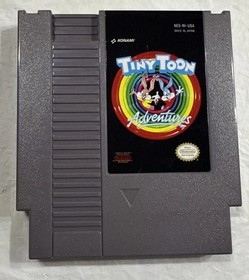 Tiny Toon Adventures (Nintendo Entertainment System, NES 1991) Game Cart Only