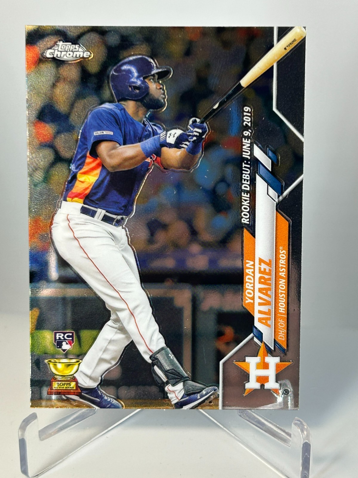 2020 Topps Chrome Yordan Alvarez Rookie Trophy