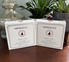 Spongelle Freesia Pear Body Wash Infused Buffer x2 NEW in Box