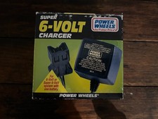 New Power Wheels 6-Volt Super 6-Volt Battery Charger 00801-0974
