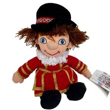 Walt Disney World Small World England Boy 9" Bean Bag Plush