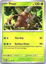Pinsir 127/165 Uncommon 151 Pokemon Near Mint