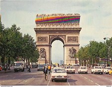 Postkarte - Autos - Paris - Arc de Triomphe - LKW - CPM - siehe Sca