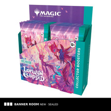 Magic The Gathering Lorwyn Eclipsed Collector Booster Box Sealed 12 Packs NEW