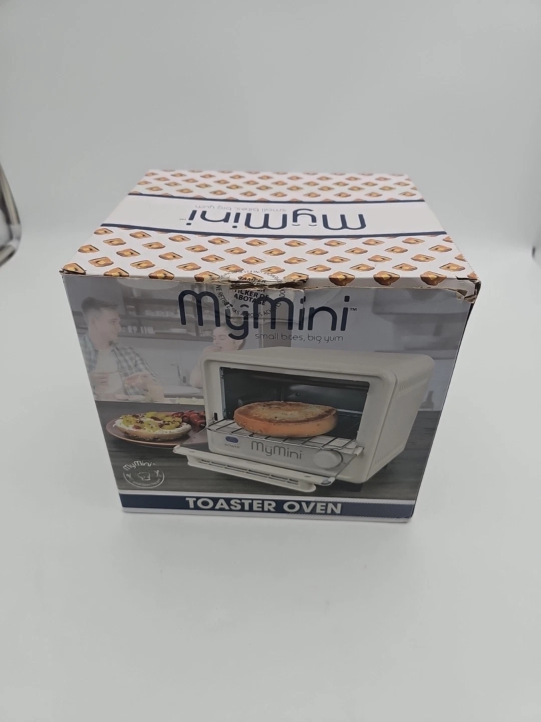MyMini New Toaster Oven, Cream Dorm Rooms And Campers Compact Size
Opens in a new window or tab