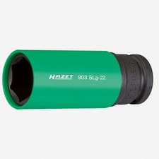 Hazet 903slg-22 Impact Socket 6-point 22mm X 12 Lug Nut Impact Socket With P