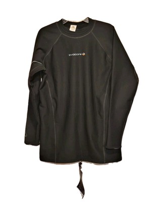 Lavacore Men's 3XL  Long Sleeve Polytherm Shirt Scuba Diving Black