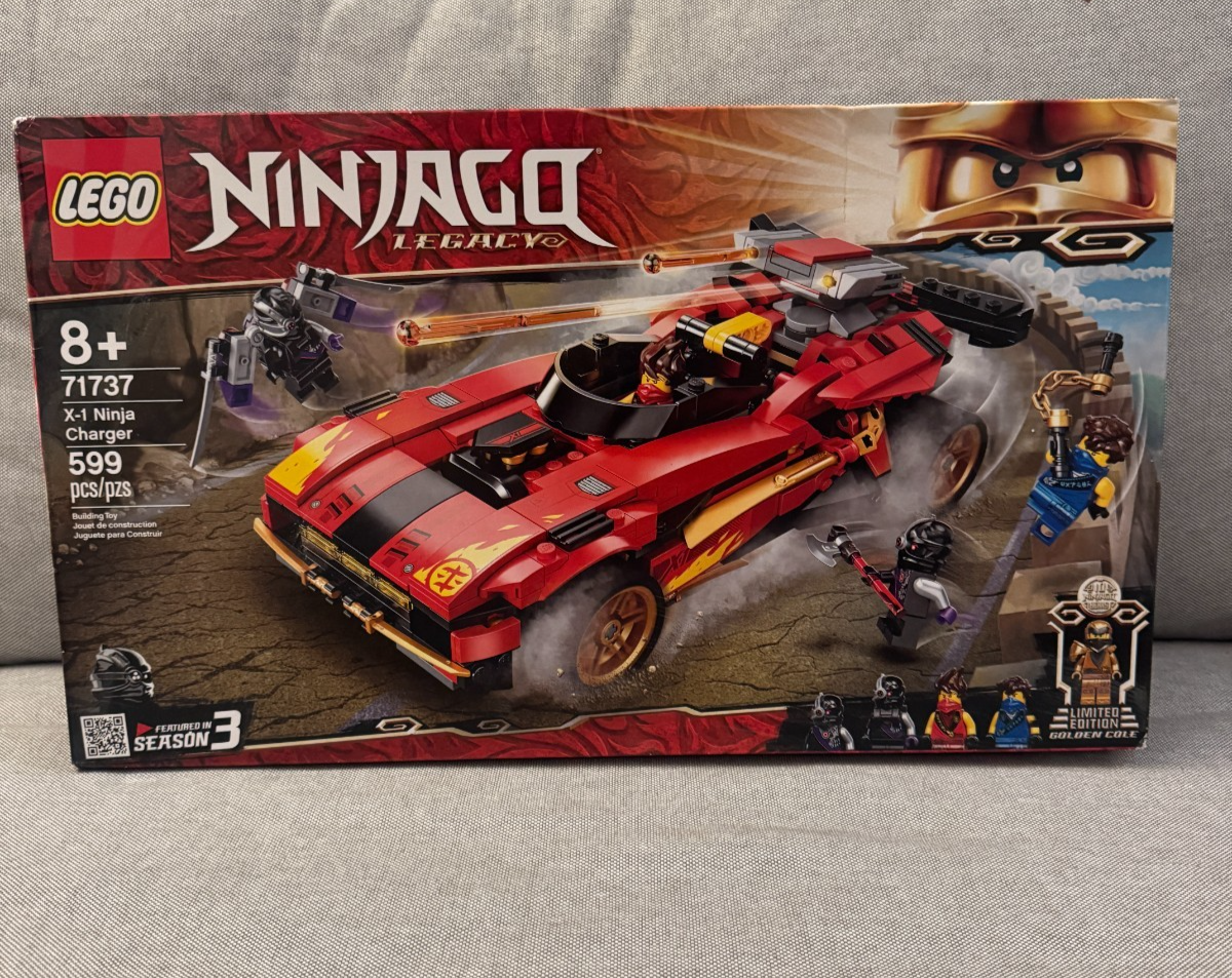 LEGO NINJAGO: X-1 Ninja Charger (71737) - New Sealed 673419336765