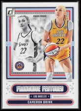 2025 Donruss WNBA #2 Cameron Brink Franchise Features