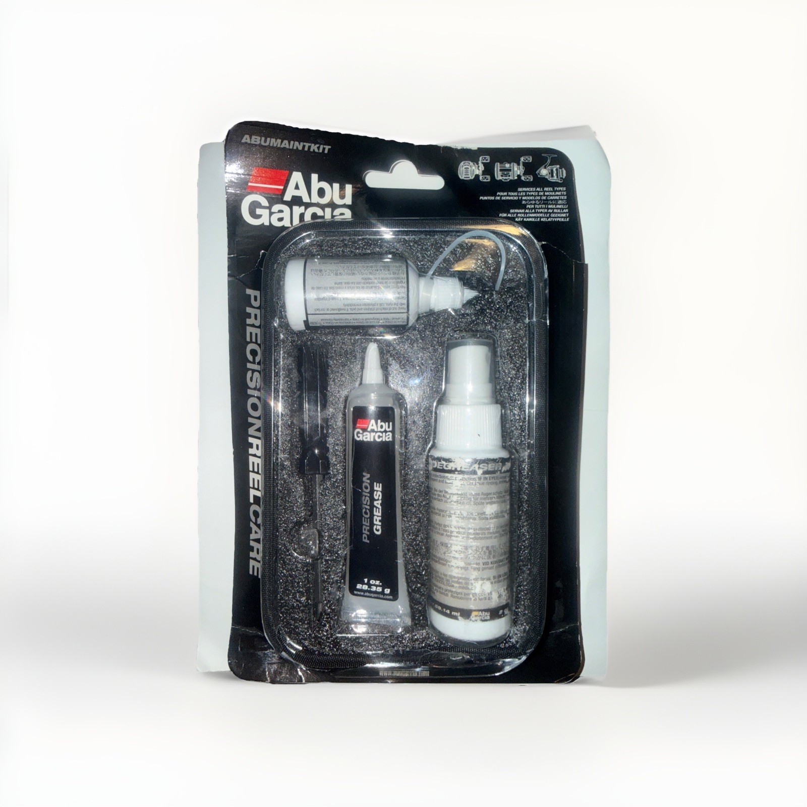 Kit Mantenimiento Abu Garcia Negro y Rojo (leer Descripción)��