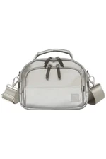 IHKWIP Cosmo Top Handle Crossbody Metallic Stone Gray