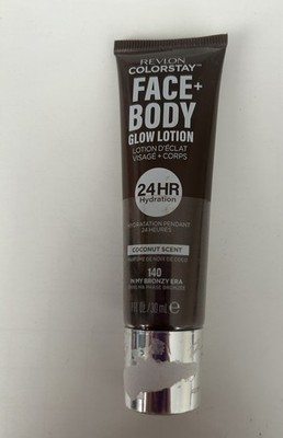 Revlon ColorStay Face & Body Glow Lotion 140 In My Bronzy Era 1 oz / 30mL
