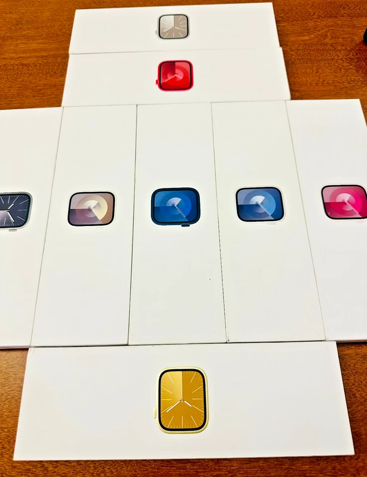 Original Apple Watch Series 9 41mm 45mm Caja Todos los Colores + Accesorios Foto 2 de 4