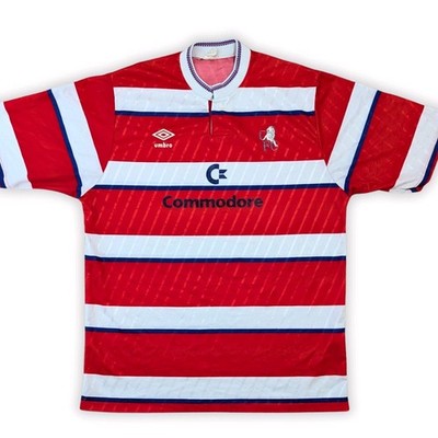 Chelsea Commodore 1988 1989 1990 Third Fußball Trikot Herren XL Umbro selten