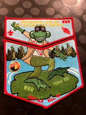 OA ABOOIKPAAGUN LODGE 399 2001 NATIONAL JAMBOREE PIECE SET