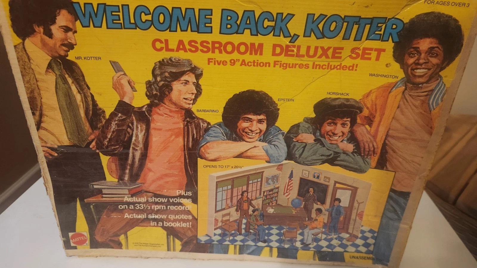 Welcome Back Kotter Classroom playset - 5 Awesome Things on eBay this week.