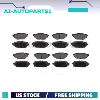 For Mitsubishi Fuso Canter FE125 2012 2013 2014 Front + Rear Brake Pads Set