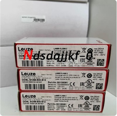 New 1PC LEUZE ODSL 8/C66-500-S12 50108361 Optical distance sensor
