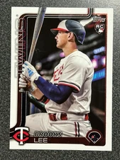 2025 Topps Factory Complete Set Image Variation SP Brooks Lee RC #317 QTY