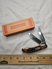 Rough Ryder RR1907 Stag Bone Sowbelly Handle Knife w/ Box