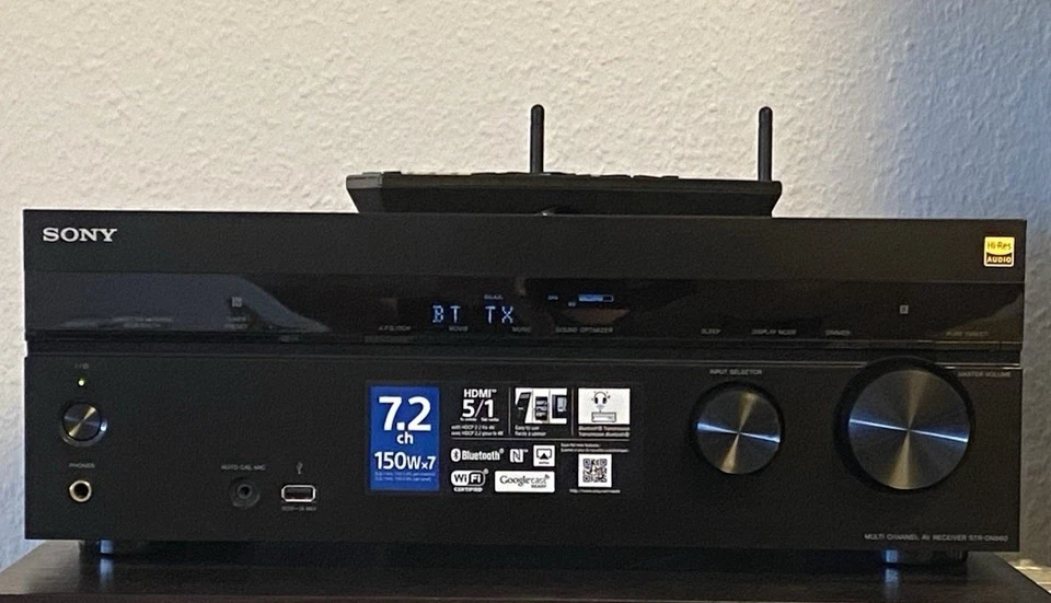 SONY STR-DN860 Network 7.2 Receiver WiFi BT Chromecast NFC DSD 4K UHD HiRes ARC - Bild 2 von 4