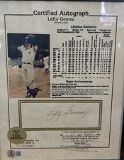 Top 10 Lefty Gomez Baseball Cards 25