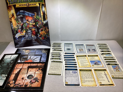 Warhammer Fantasy Quest- Lair of the Orc Lord Set no minis #MS21527