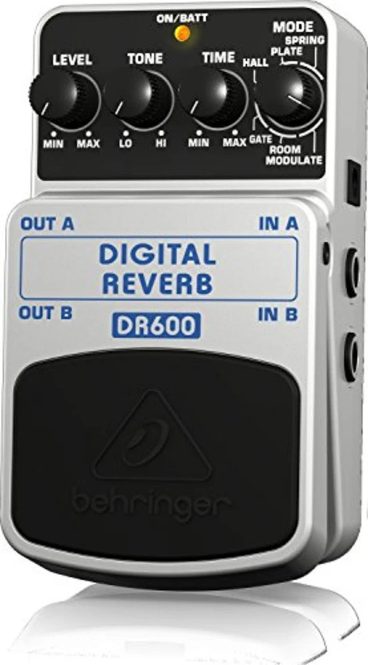 Behringer DR600 DIGITAL REVERB Digital Stereo Reverb Effector Guiter F/S wTrack# - Image 4 of 4