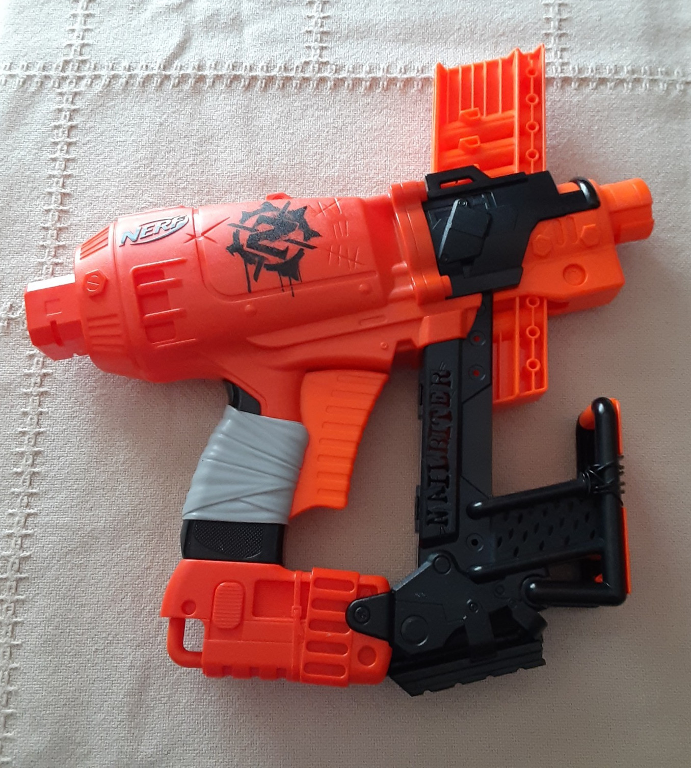 Nerf Gun Zombie Strike Nailbiter Blaster Toy Nail Dart Gun Tested! Hasbro