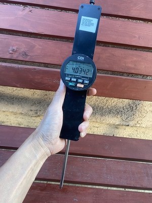 0-4  CDI ELECTRONIC / DIGITAL INDICATOR .0001 RESOLUTION, 4  RANGE 