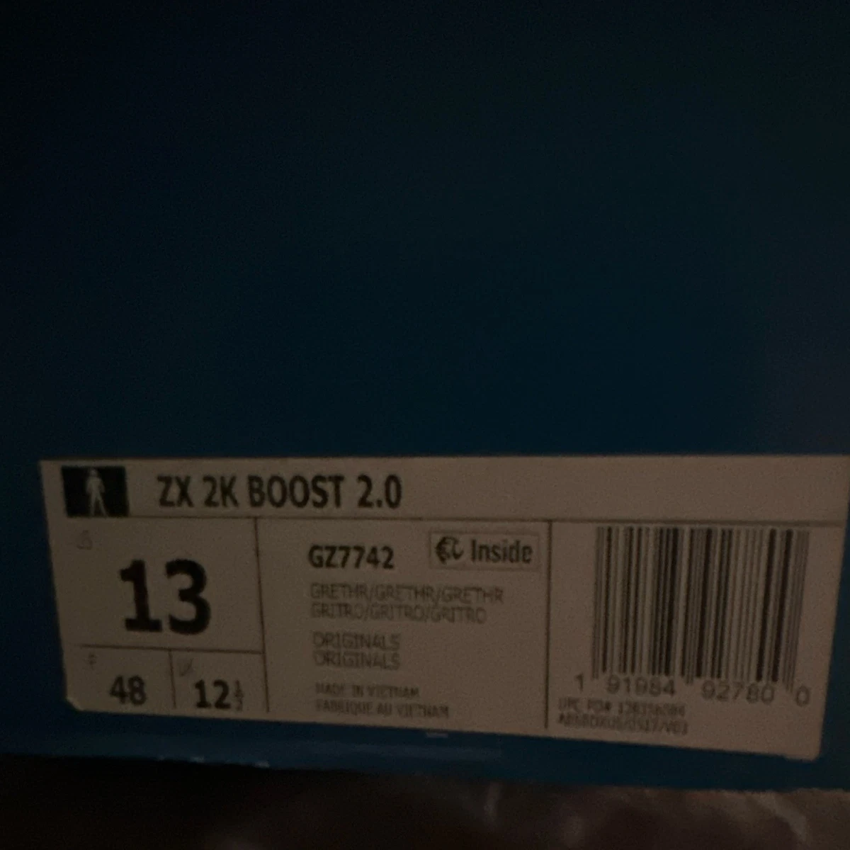 Adidas ZX 2K Boost 2.0 Triple Grey for sale | eBay