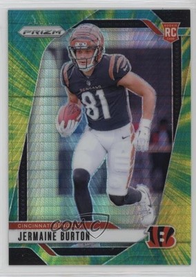2024 Panini Prizm Rookies Hyper Prizm /180 Jermaine Burton #350 Rookie RC