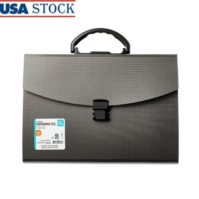 26 Pocket Expanding File Folder Legal Size Document Organizer W/ Closure New