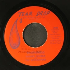GILBERT GUERRA & THE SKYLIGHTERS: antotonico / cada ves que te miro Tear Drop 7"