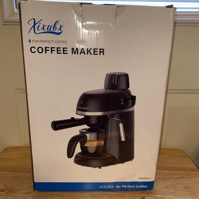 XIXUBX Coffee Machine 3.5 Bar Espresso & Cappuccino Machine with Steam Wand