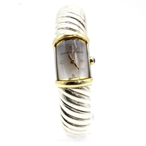 David Yurman Sterling Silver Cuff Watch