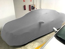 Vollgarage Car-Cover Indoor Grau mit Spiegeltaschen f&uuml;r Mercedes CLK-Klasse W208