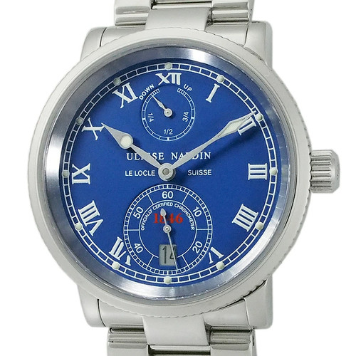 ULYSSE NARDIN 263 88 Marine Chronometer Timepiece Luxury Watch Collectible