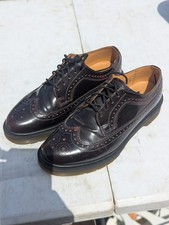 Dr. Martens Brogue Oxfords Men’s Black Suitable Vegan Wingtip Shoes Doc Marten
