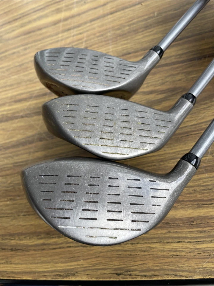Big Brother Grand Wide Body Driver, 3 Wood, 5 Wood Pro Tour Titan Steel Clubs - Image 2 of 4