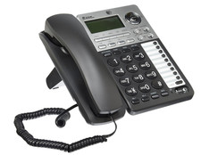 AT T ML17939 2-Line Corded Phone w/ Digital Answering System Caller ID