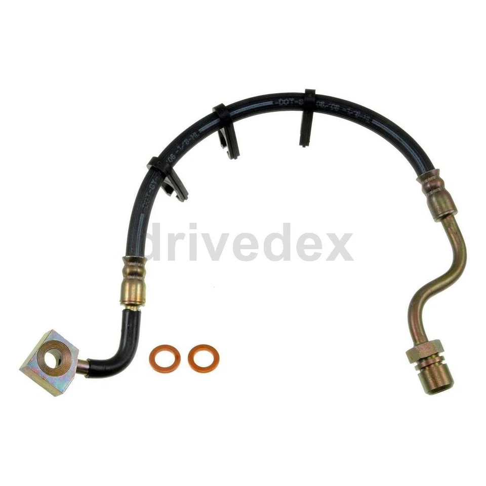 Пара тормозных шлангов Dorman с первым стопором подходит для Ford Freestar 2004 2005 годов выпуска - Изображение 2 из 4