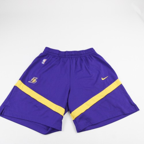 Los Angeles Lakers Nike NBA Authentics Dri-Fit Practice Shorts Men's Used XL